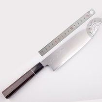 Iwatanabe Co. Ltd. Imported from Japan Solid Guangxiao Bai Er Steel Hand Forged Chefs Knife Vegetable Knife Japanese Beef Knife Santoku