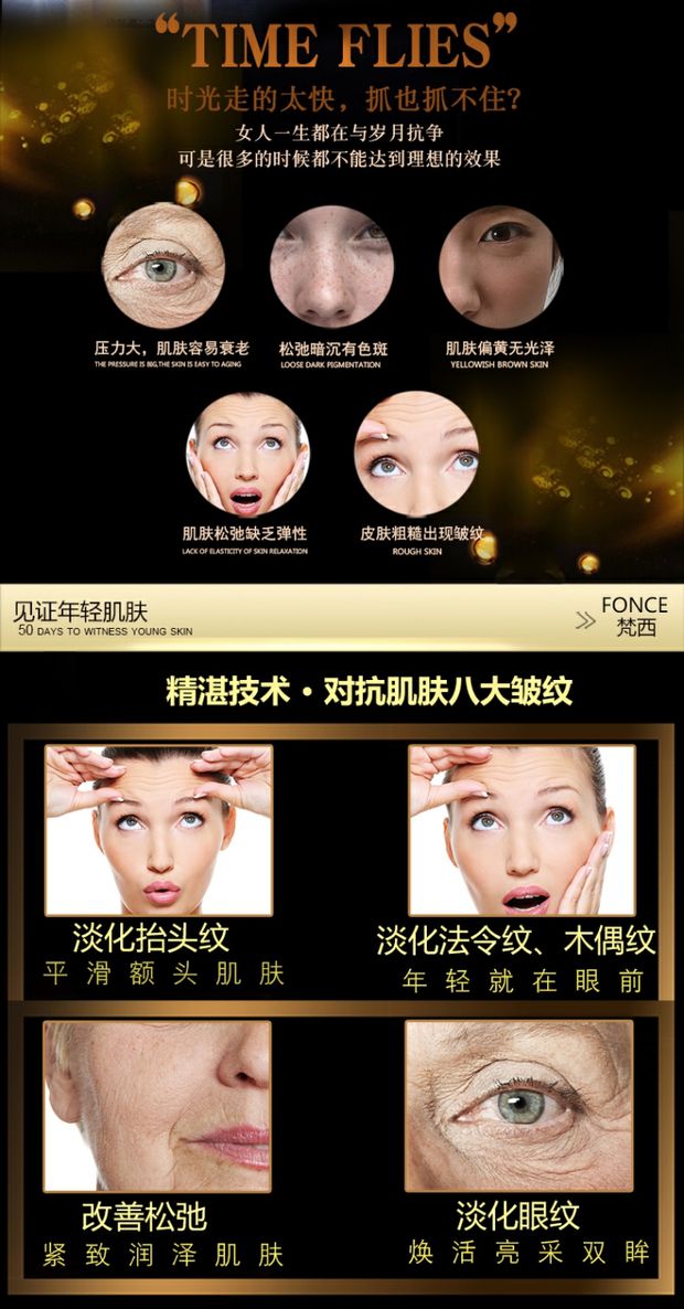 Fanxi Liusheng Peptide Solution Anti-Wrinkle Firming Hyaluronic Acid Facial Serum để khử muối serum rau má 1004
