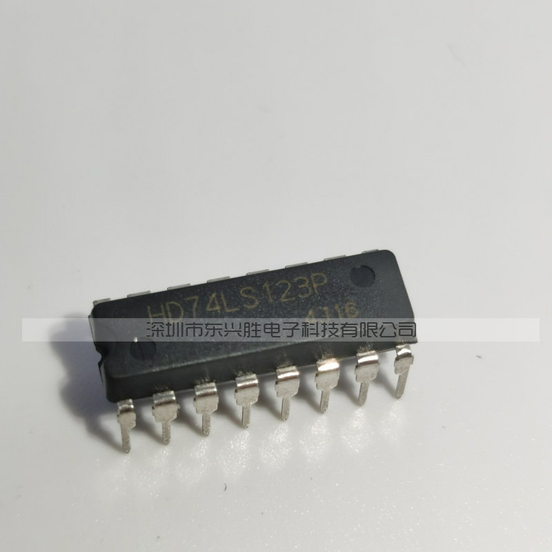 Acquisition and sale of IC chip brand new original HD74LS123P straight plug DIP-16 74LS123