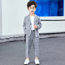 Children Suits Suit Spring Autumn Baby Gown Casual West Clothing Baby Stage Graduation Performance Walk Show Piano Suit Handsome