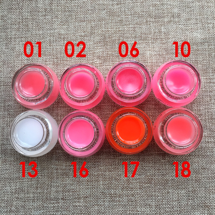Gửi cọ môi Alpha dễ thương son bóng Lip lip lip món ăn màu nude trong suốt thạch dưỡng ẩm trang điểm 	son bóng 3ce plumping lips	