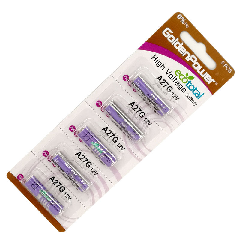 GoldenPower A27G automatic door A27S anti-theft A27M car remote control 27A doorbell 12V battery