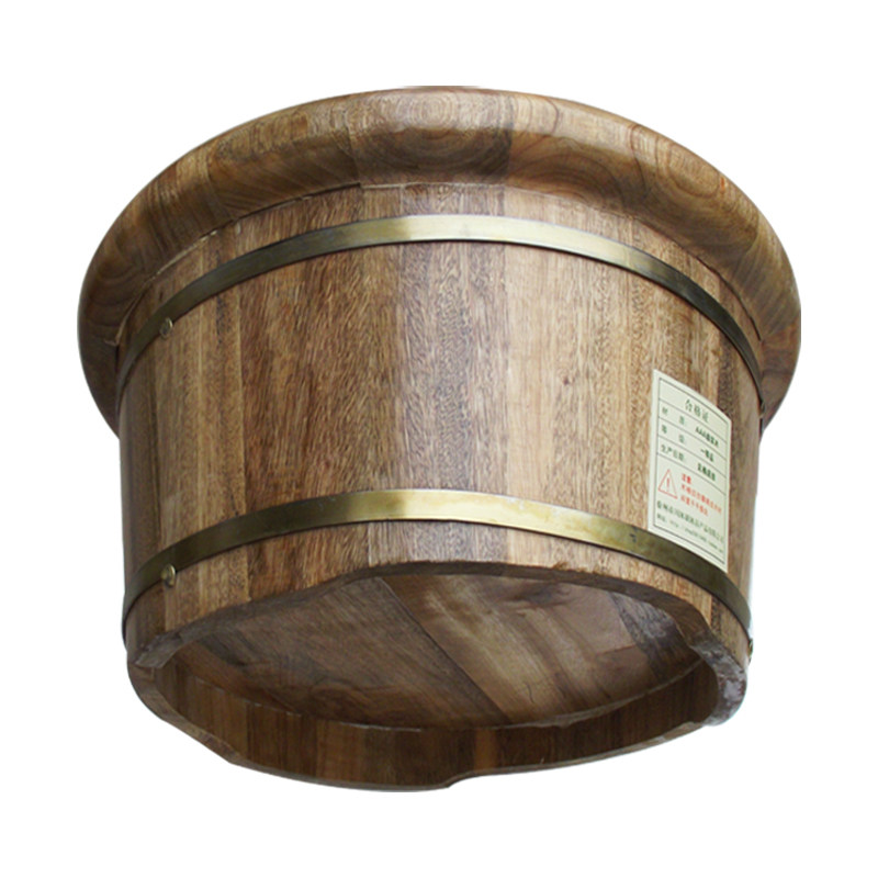 桶内无油漆木桶泡脚盆无漆香樟木桶足浴盆木盆木质洗脚盆26高包邮