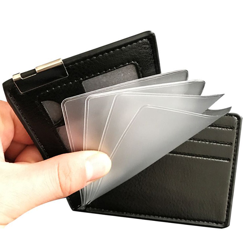 Lái xe giấy phép da trường hợp nam đa chức năng da hai-trong-một gói xe cơ giới giấy phép lái xe giấy phép lái xe thẻ kẹp thẻ gói ví vans