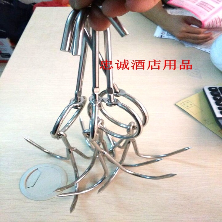 Add coarse stainless steel Pork Hook Supermarket special hanging pork hook Roast Meat Hook hook Sub-Samsung hook