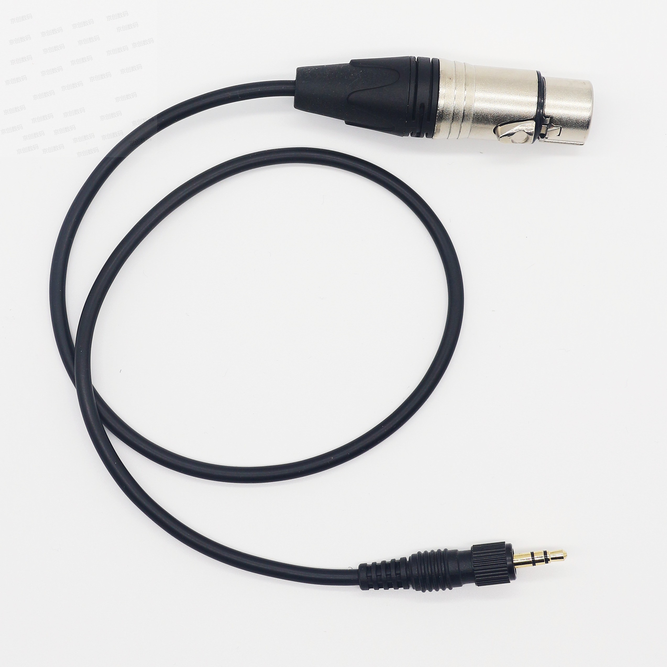 Applicable Senhai Sony D11 Small Bee D21 Mixer Kanon Line with lock 3 5 turn Lennon Mother microphone Line