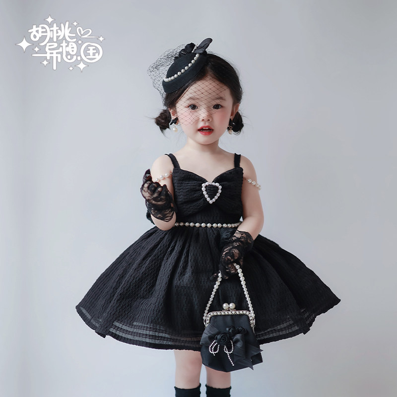 Original Herbenroleita Ocean Dress Foreign Pie Princess Fluffy Skirt Girl Child Baby Gown