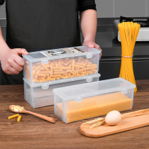 Japan imported noodle storage box household kitchen noodle sealed box refrigerator fresh-keeping square with lid pasta box