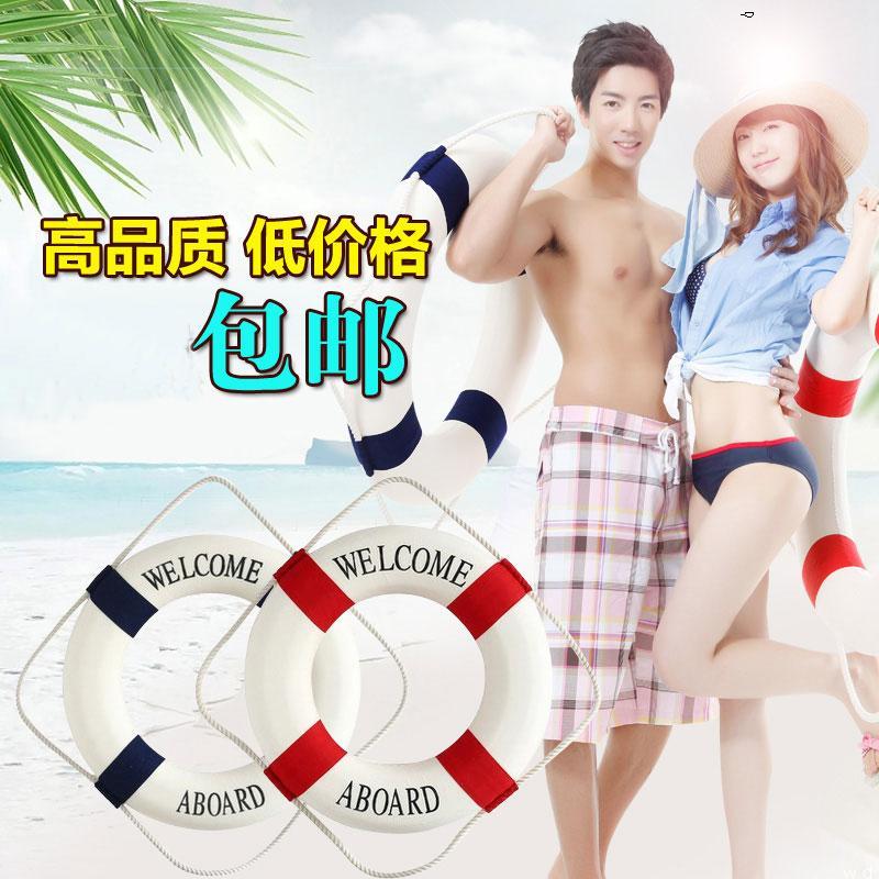 Phao cứu sinh chuyên nghiệp trẻ em người lớn bơi vòng nhựa 2,5kg nhựa dày rắn rắn tiêu chuẩn quốc gia bong bóng phao bơi đỡ cổ cho bé