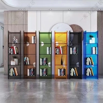 Acrylic Bookshelf DIY Colorful Translucent Organic Glass Display Cabinet Handmade Personality Customize Many Colors