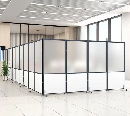 ຫນ້າຈໍຫ້ອງການ Nanjing foldable movable partition ready-made baffle ງ່າຍດາຍ desk ພະນັກງານກອງປະຊຸມແລະເກົ້າອີ້ baffle