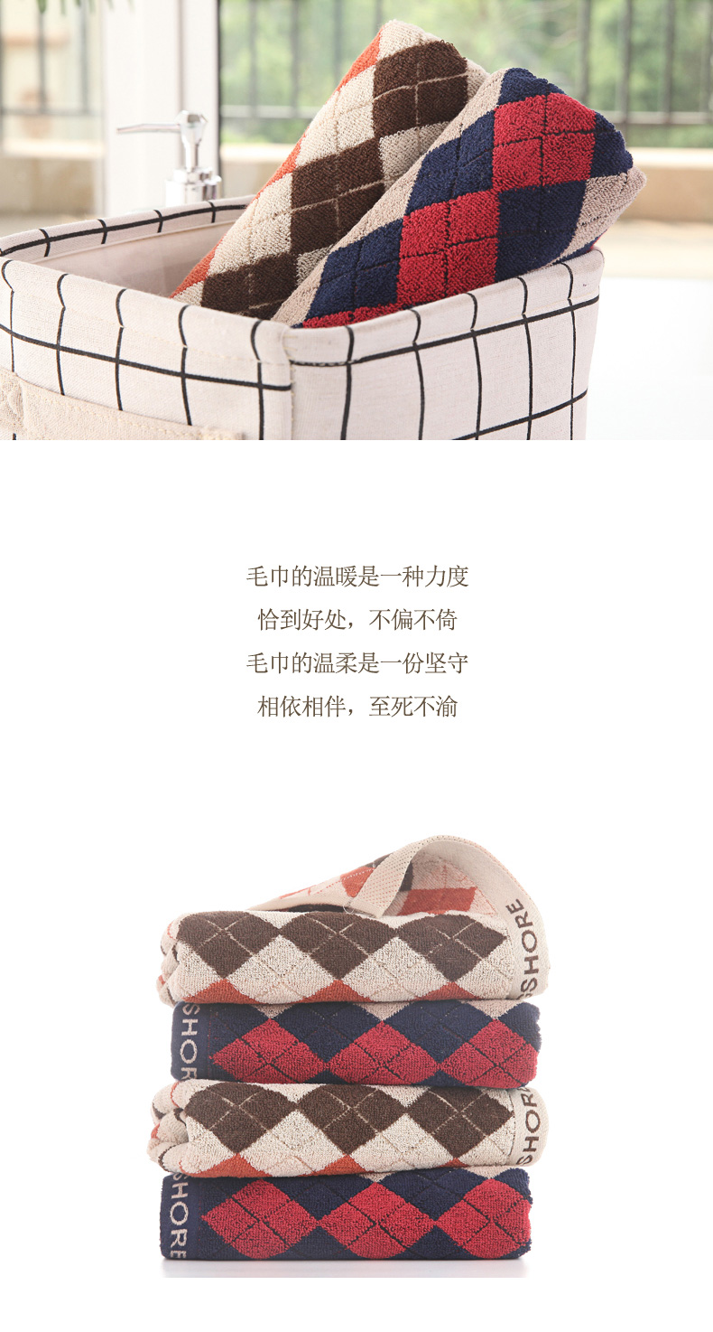 Genuine vàng số bông khăn rửa khăn đơn giản Anh người đàn ông kinh doanh kim cương Giga khăn dày - Khăn tắm / áo choàng tắm áo choàng tắm biển