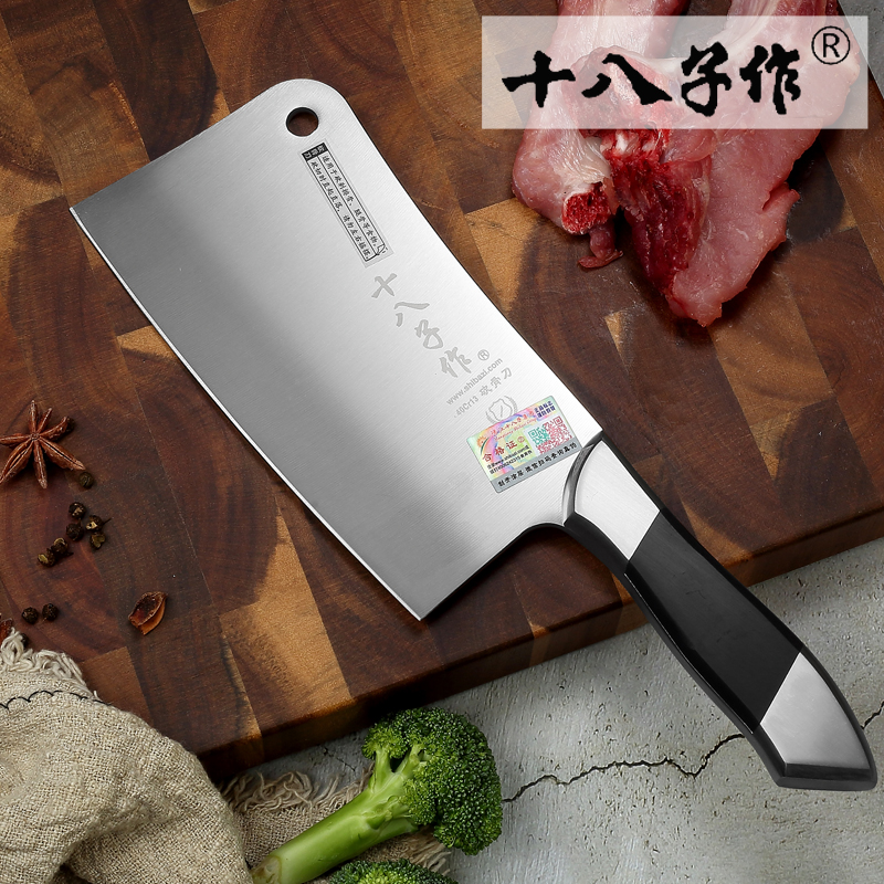 eighteen sub for kitchen knife Stainless Steel Kitchen Cutter Home Thickening Machete Knife Decapitated Knife Chopped Bone Knife Flagship