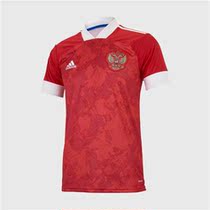 Fans version 2020 European Cup Russia home short sleeve jersey GQ1193 shorts DS mainland hair