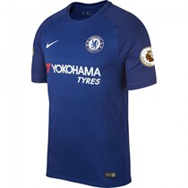 2017-18 Chelsea home 905513 away 905512 short sleeve jersey-with Premier League arm★NE