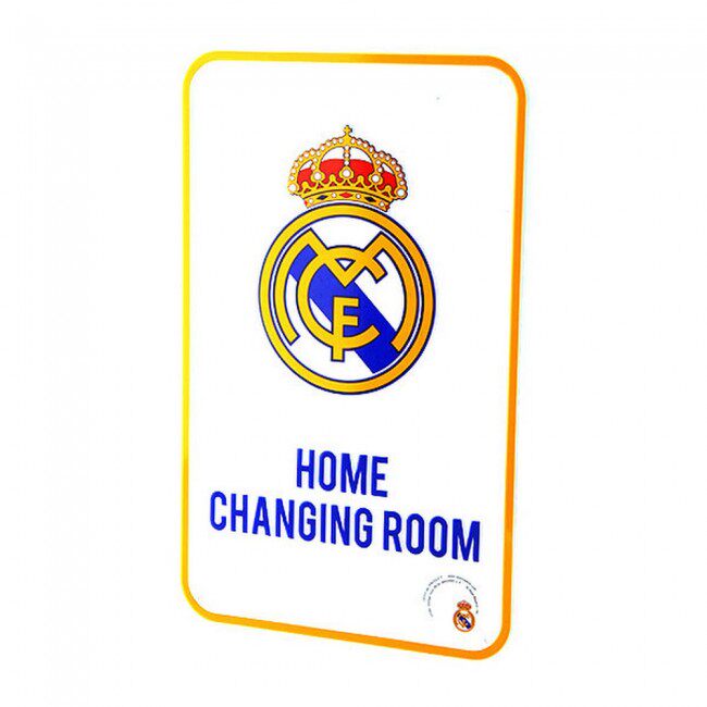 2 Real Madrid Real Madrid Changing Room Sign house signs - G non-refundable