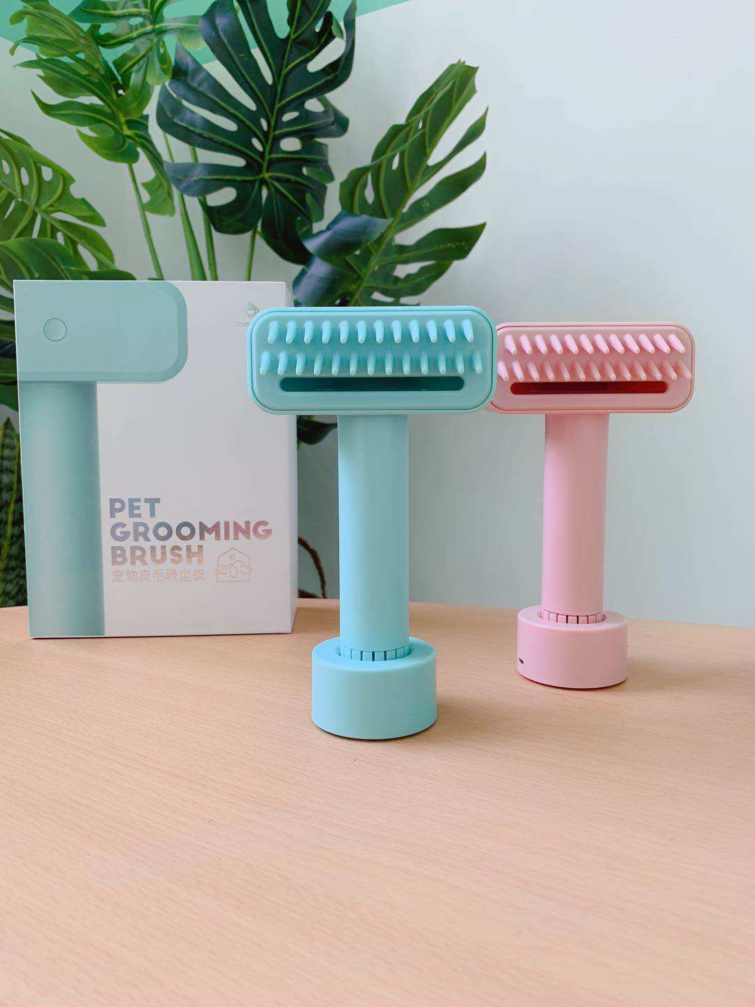 Sela Pet Electric Pet Suction Hair Comb Melatonin Comb for floating brush Hair Brush Son Cat Dog Remover Upgraded version