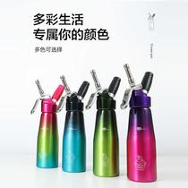 Foreign trade version of milk tea shop cream gun coffee foamer milk tea shop whipped cream bottle decorating gun spray siphon bottle
