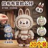 New Product Labubu Face-Changing Doll Pendant Trendy Cartoon Gift Keychain Ornament Stress Relief Toy for Men, Women, and Children