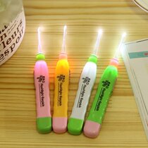 Luminous ear spoons Yiwu small goods Opening event Small gift Practical gift company Activities Promotion Custom logo