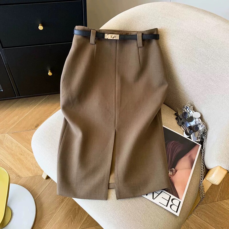 2026 Spring/Summer New High-End and Super Stylish Skirt for Working Women, Suit Skirt, Sexy Midi Skirt, Hip-Hugging Skirt 2026 Spring/Summer New High-End and Super Stylish Skirt for Working Women, Suit Skirt, Sexy Midi Skirt, Hip-Hugging Skirt