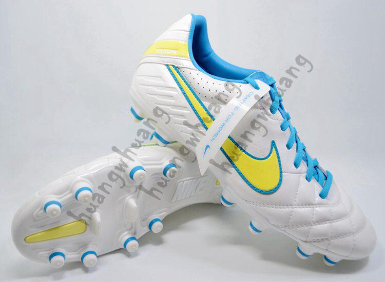 Spot mid-range Nike Mystic IV FG Women's children Legend 4 Bull Leather Football Shoes 454118-174