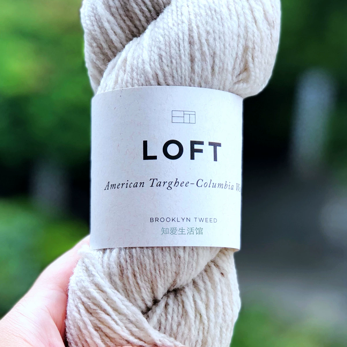 [Зная любовь] Brooklyn Tweed LOFT US Taki-Columbia шерсть 50 грамм 251 метр