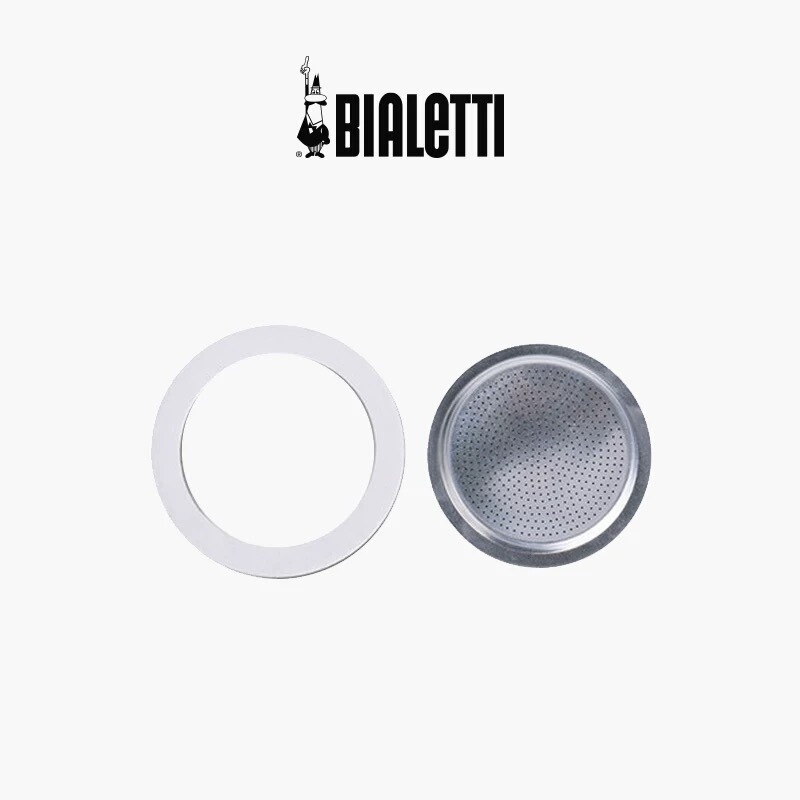 [Official Genuine Product] Bialetti Italian Moka Pot Special Accessories Silicone Sealing Ring Set