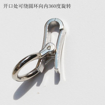 Bib strap clip no rust metal buckle hook buckle bib key chain accessories strap clip hook