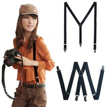 2017 new unisex suspenders suspenders adult suspenders suspenders clip elastic webbing British style
