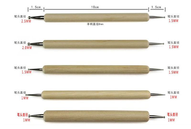 Dụng cụ làm bằng đất sét nung DIY mô hình chạm khắc đất sét mềm mềm bằng nhựa dao tạo hình bút khắc nhóm 13 bộ xuyên biên giới - Công cụ tạo mô hình / vật tư tiêu hao