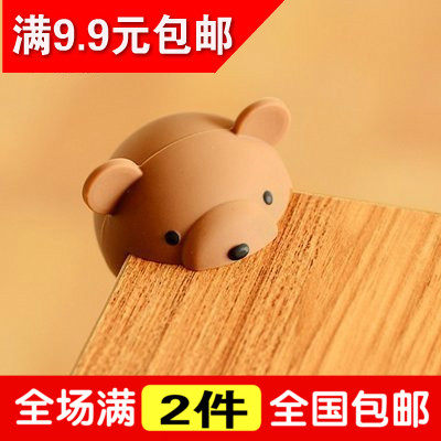 Japan cute animal baby child safety anticollision protective corner silicone thicken furniture table corner anti-collision bag corner