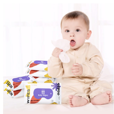 德佑婴儿湿巾小包随身装婴幼儿手口湿纸巾宝宝专用便携装10片20包