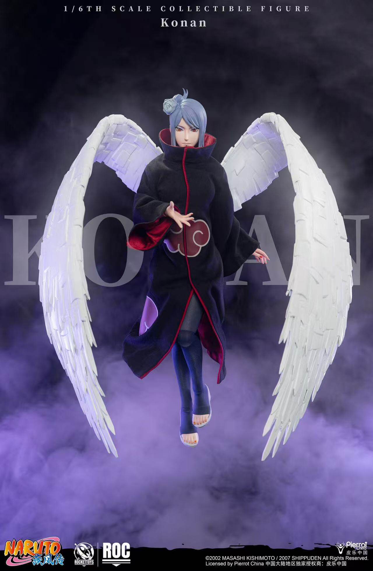 [Moyu Model House] ROC Studio Konan Articulated Action Figure Naruto Officially Licensed