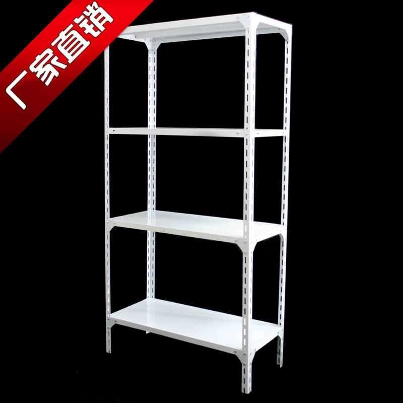 Kệ kệ kệ nhiều tầng trưng bày tủ trưng bày 30/40/50/60 * 150 lưu trữ sàn gia cố kệ thành phố - Kệ / Tủ trưng bày