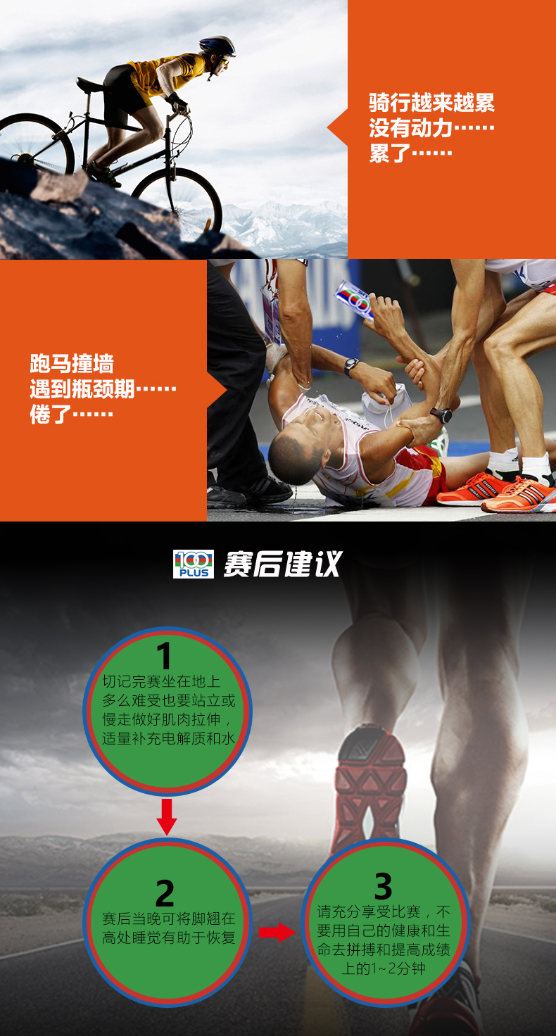 马来西亚 100 Plus 橘子苏打水 运动饮料 325ml/罐 图4
