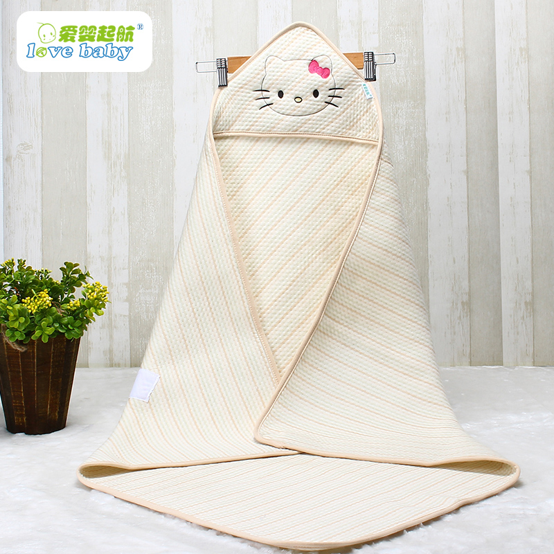 Pure cotton baby blanket Spring and autumn blanket Spring and summer thin quilt Swaddling towel Baby products Newborn quilt