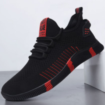 Men Shoes 2022 New Trends Summer Net Face Breathable Deodorant 100 Hitch Sneakers Flying Soft Underfoot Casual Shoes