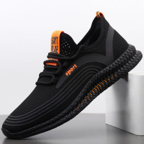 Men Shoes Summer Breathable Mesh Face Shoes Han Edition 100 Hitch Men Casual Shoes Deodorant Soft Bottom Light Sports Tide Shoes Man