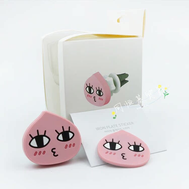 kakao cartoon giữ điện thoại xe hơi Hàn Quốc hút từ cốc khung General Motors chuyển hướng đầu ra - Phụ kiện điện thoại trong ô tô giá để điện thoại ô tô