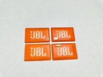 Metal stage speaker sign audio logo metal label epoxy label audio label equipment corrosion nameplate