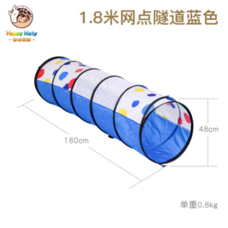 Child Sunshine Tunnel Crawling Silo Kindergarten Sensory Training Equipment Drill Hole Toy Baby Indoor Tent 1 8-Taobao