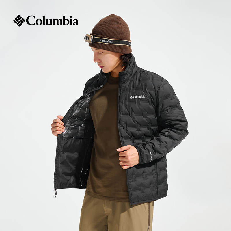 Columbia Outdoor Men's 26 Autumn/Winter New Silver Dot Thermal Insulation 650 Fill Lightweight down Jacket We8412