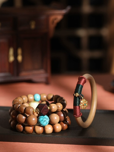 Ювелирное украшение, четки из алойного дерева из сандалового дерева подходит для мужчин и женщин, 108 бусин