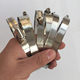 Stainless steel 304 telephone pole hoop washing machine range hood drain pipe fire water pipe throat clamp clamp clamp