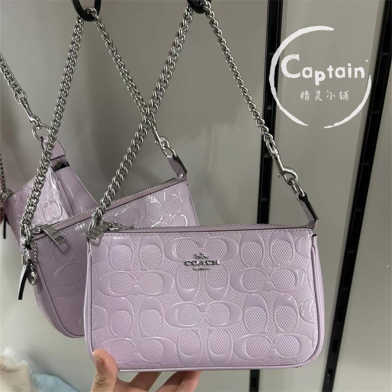 Coach Nolita Mahjong Bag Women's Underarm Bag Coach Chain Bag Coin and Mobile Phone Bag Cw426 Coach Nolita Mahjong Bag Women's Underarm Bag Coach Chain Bag Coin and Mobile Phone Bag Cw426