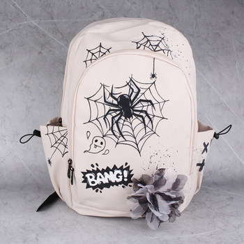 European and american style spider backpacks for men and women, middle and high school college students' school bags, large-capacity travel backpacks, casual sports bags