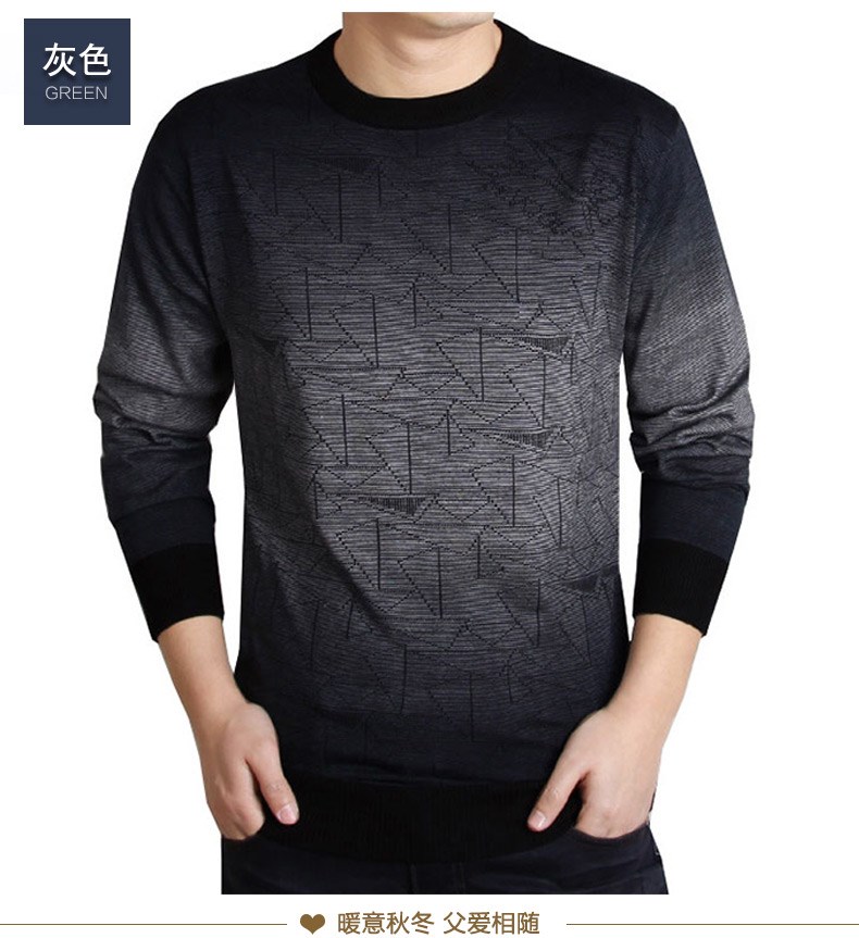 Mùa xuân nam dài tay t-shirt vòng cổ t-shirt mùa thu quần áo đáy áo sơ mi nam áo khoác mùa xuân áo quần áo nam áo len