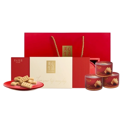 美心生活黄油酥饼干中秋限定礼盒