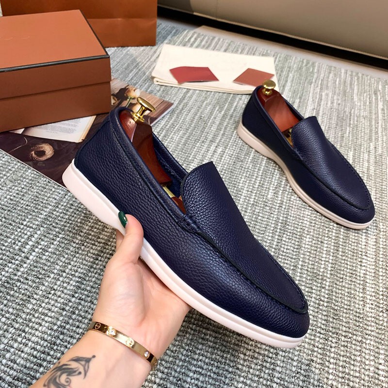 Amazon Independent Platform Cross-Border Trade New Loafers Men's Slip-On British Style Shoes Comfortable Flat-Soled Couple Shoes Amazon Independent Platform Cross-Border Trade New Loafers Men's Slip-On British Style Shoes Comfortable Flat-Soled Couple Shoes
